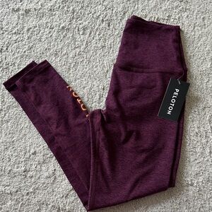 Peloton NWT Burgundy Leggings